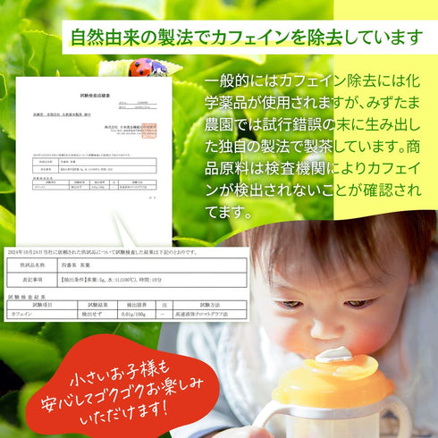 ノンカフェイン秋冬番茶 | 緑茶 ティーバッグ 4g×32p