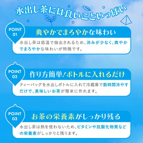 水出しエブリデイ 和紅茶 ティーバッグ 10g×31個