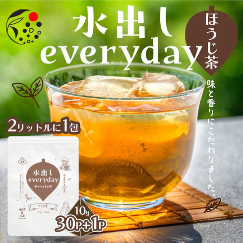 水出しエブリデイ ほうじ茶 ティーバッグ 10g×31個