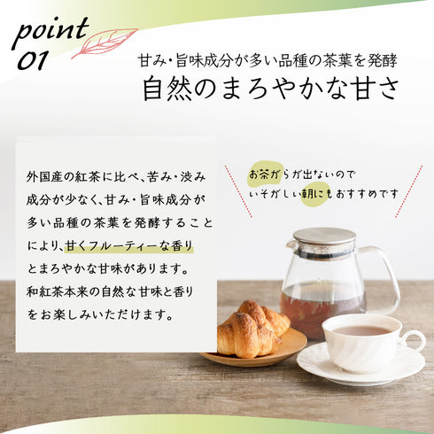 粉末和紅茶 茶葉の栄養「まるごと」 225g BLACK TEA