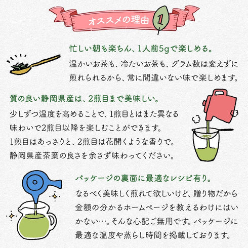 摘み取り日飲み比べ5種ギフト