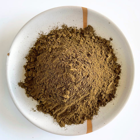 Pesticide-free roasted green tea powder, commercial use, 1000g / sample 20g