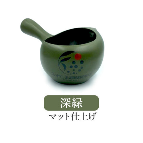 ふたなし急須 【みずたま農園製茶場オリジナルデザイン】+八十八夜深蒸し茶100g