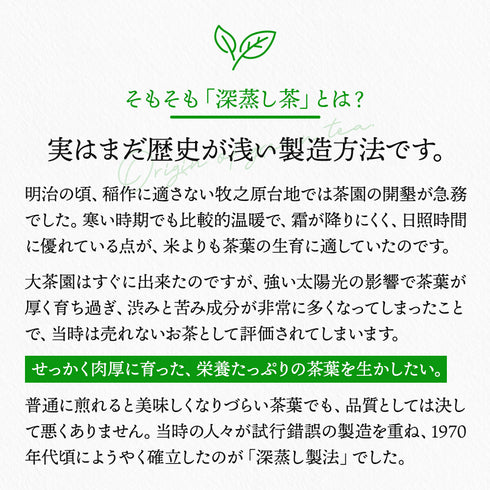 ゴクゴクすっきり 深蒸し茶 茶葉 100g