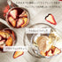 Seasonal dried fruits Ripe strawberries