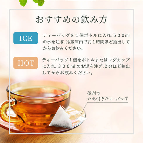 アップルミント×烏龍茶 ティーバッグ 2.5g×35p