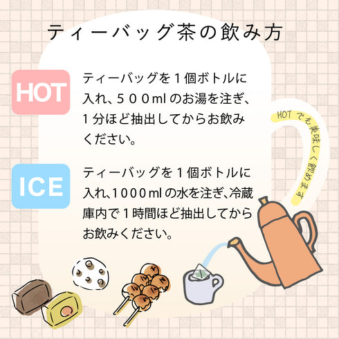 静岡茶 水出し緑茶 ティーバッグ 5g×50p