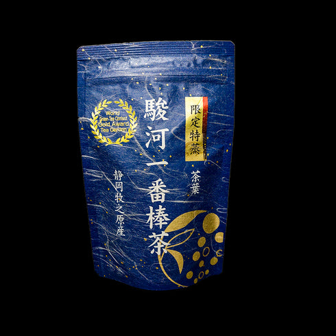 限定特蒸 駿河一番棒茶 茶葉 120g くき茶