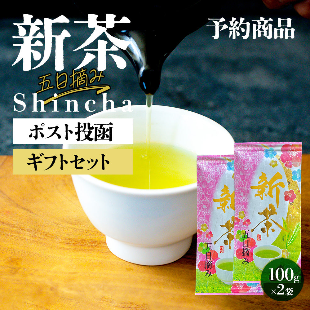 2024年 静岡県産 新茶 100g×2袋 大きな取引 - 茶